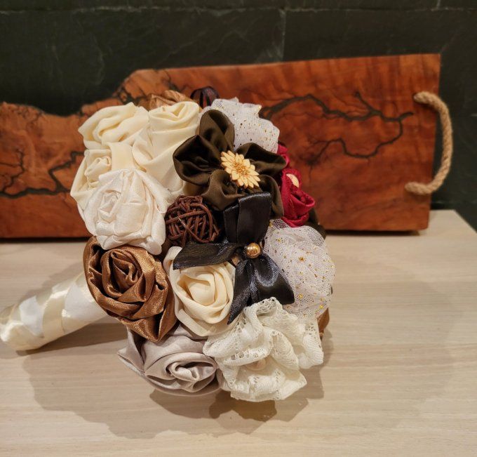 Bouquet de mariée personnalisable 