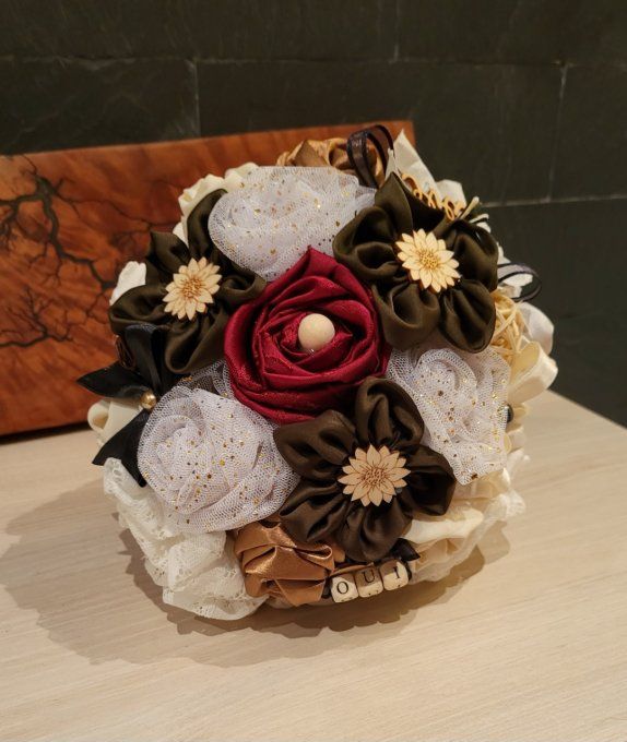 Bouquet de mariée personnalisable 