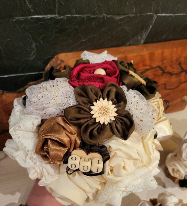 Bouquet de mariée personnalisable 