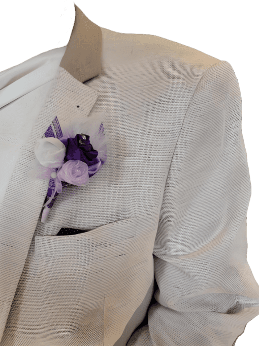 Broche du futur époux personnalisable