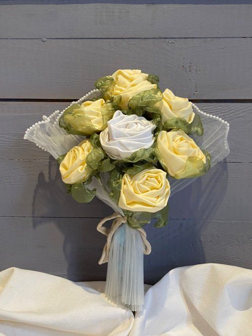 Bouquet de roses jaune